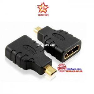 ĐẦU ĐỔI Micro HDMI (K) -> HDMI (L) UNITEK (Y-A 011)