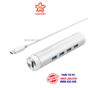 Bộ chia USB HUB 4 cổng USB 3.0 Type C - Orico ARH4-U3
