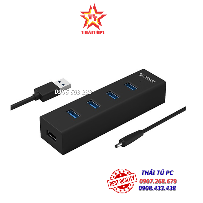 Bộ chia USB HUB 4 cổng USB 3.0 - Orico W5P-U3-30 Bộ chia USB HUB 4 cổng USB 3.0 - Orico W5P-U3-30