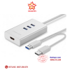 cap-usb-3-0-to-hdmi-va-3-cong-usb-3-0-chinh-hang-ugreen-40257 - ảnh nhỏ  1