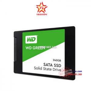 Ổ cứng SSD Western Digital Green 240GB 2.5" SATA 3 - WDS240G2G0A