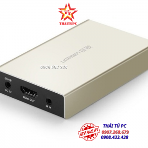 Bộ nhận tín hiệu HDMI 120M qua cáp mạng RJ45 Cat5e/Cat6 Ugreen 30945