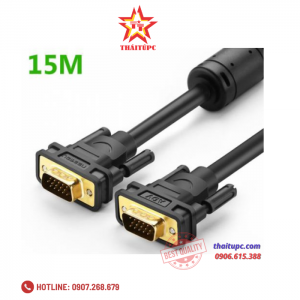 Cáp VGA 15M cho Màn Hình, Máy Chiếu Chính Hãng Ugreen 11634 Cao Cấp