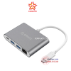 dau-chuyen-doi-type-c-sang-4-cong-lan/type-c/2usb-3-0-orico-rcr2a-gd - ảnh nhỏ  1