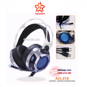TAI NGHE OVER-EAR SOUNDMAX AH-319 (ĐEN)