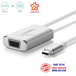 CÁP CHUYỂN USB C TO VGA CAO CẤP UGREEN 40866