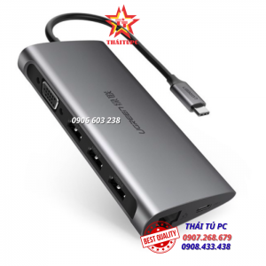 CÁP CHUYỂN ĐA NĂNG USB TYPE-C (6 IN 1) UGREEN 50539