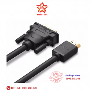 Cáp chuyển đổi HDMI to DVI 24+1 dài 10m HD106 chính hãng Ugreen 10138