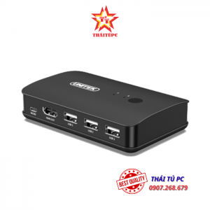 BỘ GỘP TÍN HIỆU 2 vào 1 ra  HDMI  KVM V148A HÃNG UNITEK
