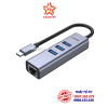 cap-type-c-3-usb-3-0-lan-unitek-h1904a - ảnh nhỏ  1