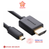 cap-chuyen-micro-hdmi-to-hdmi-dai-2m-ugreen-30103 - ảnh nhỏ  1