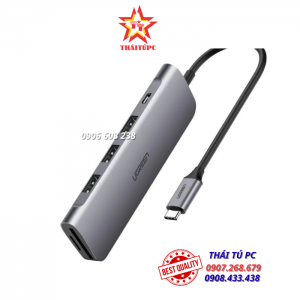 Bộ chuyển đổi USB C đa năng 6 in 1 Ugreen 50850