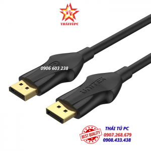 CÁP DISPLAYPORT 1.4 C1624BK 8K UNITEK 3 MÉT (8K @60HZ, 4K 144HZ, 1440P @240HZ)