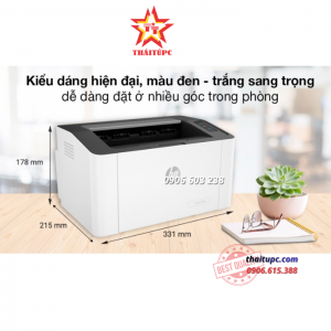 MÁY IN LASER TRẮNG ĐEN HP 107W WIFI (4ZB78A)