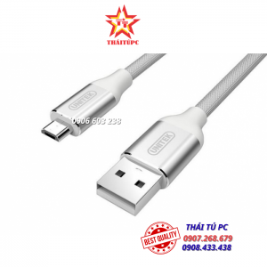 CÁP USB 2.0 -> MICRO USB UNITEK 1M Y-C 4026ASL