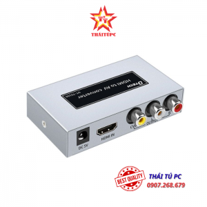 BỘ CHUYỂN ĐỔI HDMI SANG AV DTECH DT-7019A
