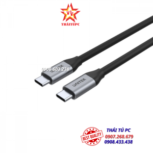 CÁP SẠC NHANH USB-C 100W PD ĐẦY ĐỦ TÍNH NĂNG VỚI 4K@60HZ VÀ 5GBPS (USB 3.0)