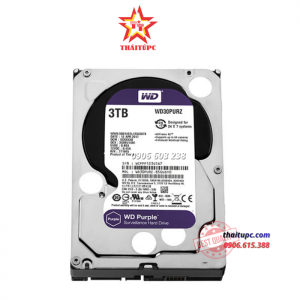 Ổ cứng HDD Western Digital WD 3TB 3.5" SATA 3 - WD30PURZ