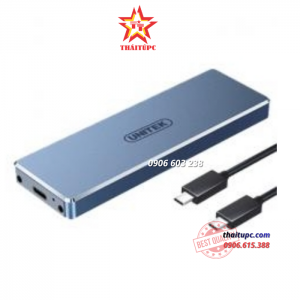 HỘP ĐỰNG Ổ CỨNG SSD M2 TYPE-C NVME 10GB S113B UNITEK