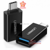dau-chuyen-doi-usb-type-c-to-usb-3-0-otg-ugreen-20808-cao-cap-den - ảnh nhỏ  1
