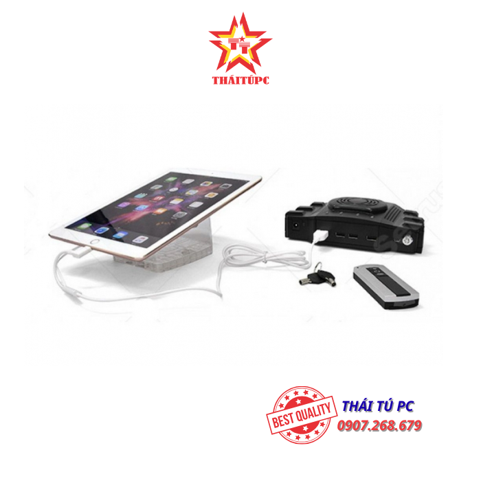 BỘ CHỐNG TRỘM TRUNG TÂM 4 CỔNG CHO MÁY TÍNH BẢNG F3043B BỘ CHỐNG TRỘM TRUNG TÂM 4 CỔNG CHO MÁY TÍNH BẢNG F3043B