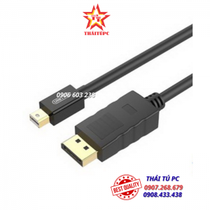 CÁP MINI DISPLAYPORT -> DISPLAYPORT 2M UNITEK (Y-C 611)