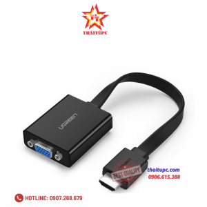 Cáp chuyển HDMI to VGA  Ugreen 40248 (màu đen)