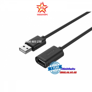 CÁP USB NỐI DÀI 2.0 -3M UNITEK (Y-C 417GBK)