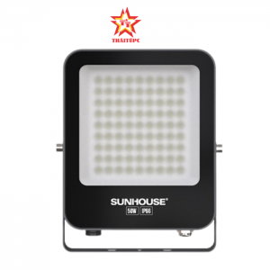 Đèn pha LED SUNHOUSE Spec SHE-LSPPL01.50W Sử dụng Chip LED ,Tuổi thọ 25.000 giờ, chuẩn IP66, chống nước