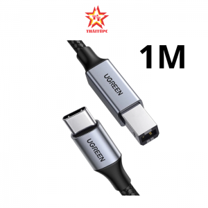 Cáp máy in Type C dài 1M cao cấp Ugreen 80805