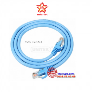 CÁP UTP CAT 5 - 1M UNITEK (Y-C 809BL)