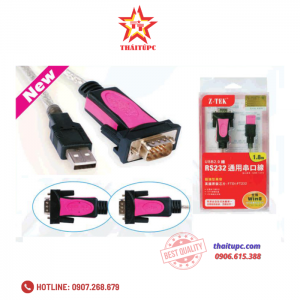 Cáp USB 2.0 -> RS 232 Z-Tek (ZE 533A)
