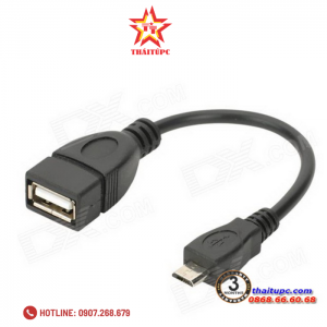 Cáp Kết Nối Dữ Liệu Micro OTG