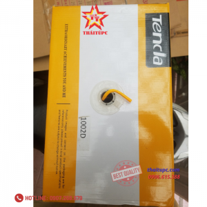 Cáp mạng TENCIA CAT5 UTP – 1002D (Thùng 300m, vỏ xám)