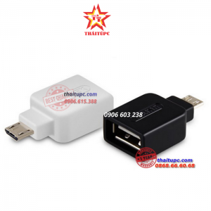 Đầu Đổi USB OTG 2.0 -> Micro USB (K) Unitek (Y-A 015)