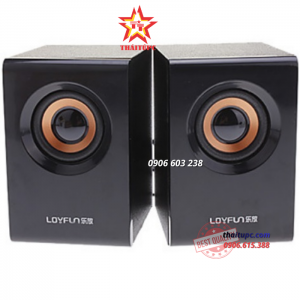 Loa máy tính Loyfun 2.0 M10 - âm thanh sống động (Đen)