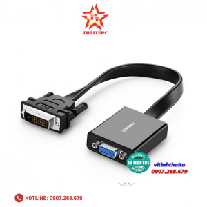 Cáp chuyển đổi DVI 24+1 to VGA cao cấp Ugreen UG-40259